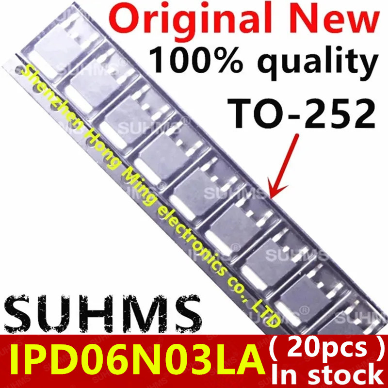 Perfboard - (20 piezas) 100% nuevo IPD06N03LA 06N03LA