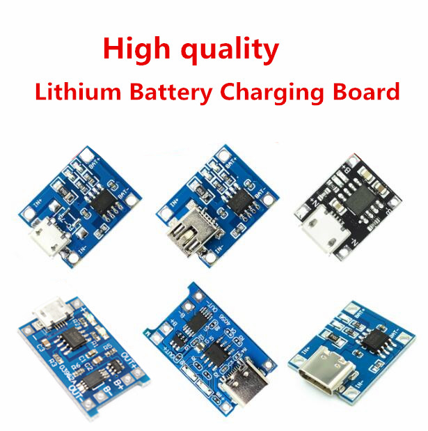 Tp4056 Module - 3pcsType-c/Micro/Mini USB 5V 1A 18650 TP4056