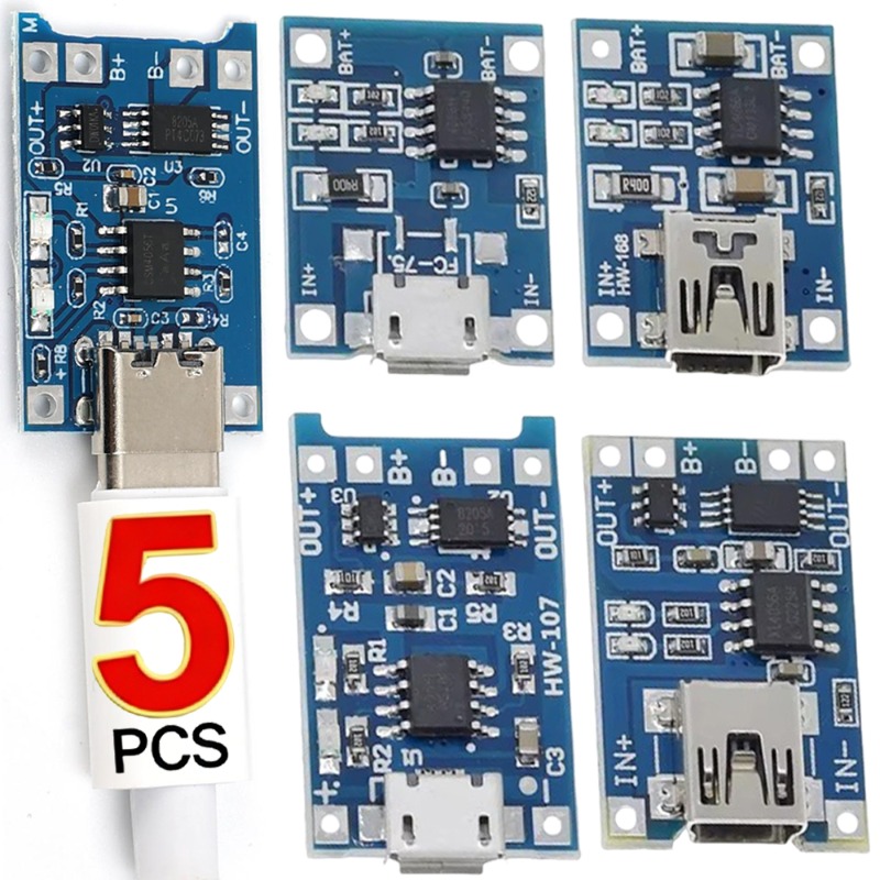 Li Ion Charger Module - Módulo Cargador de Batería de Litio