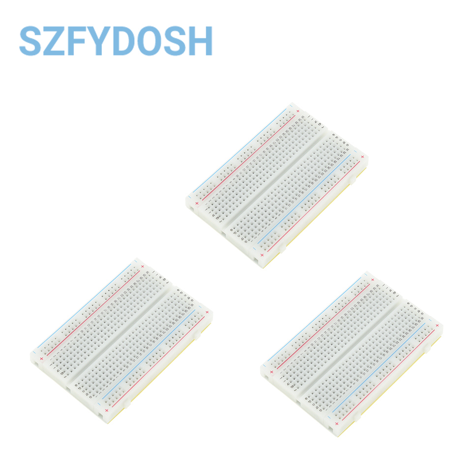 Breadboard 400 Point - Placa de pruebas PCB sin soldadura,