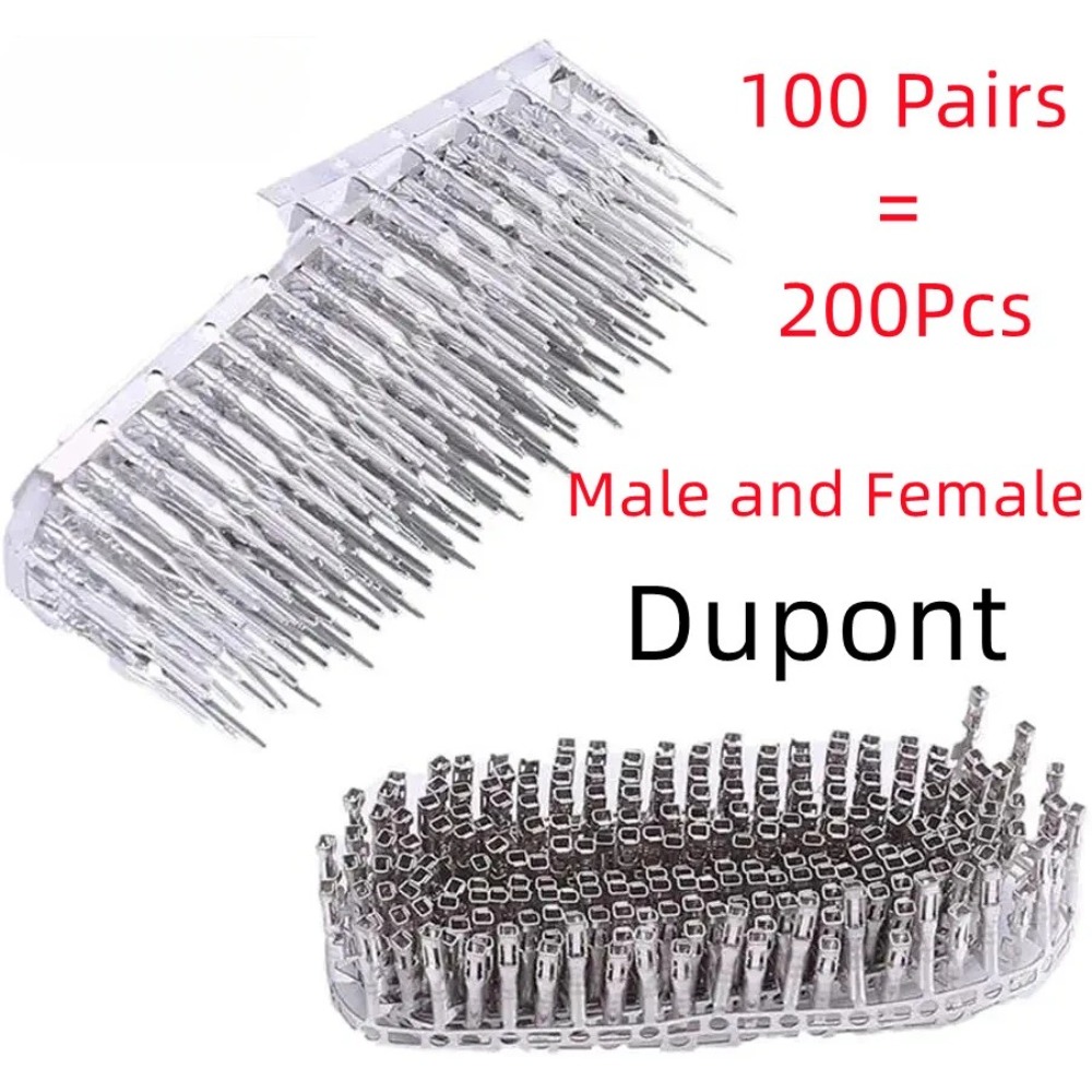 100 pares de conectores Dupont - Jumper Wire Kit reseña y precio