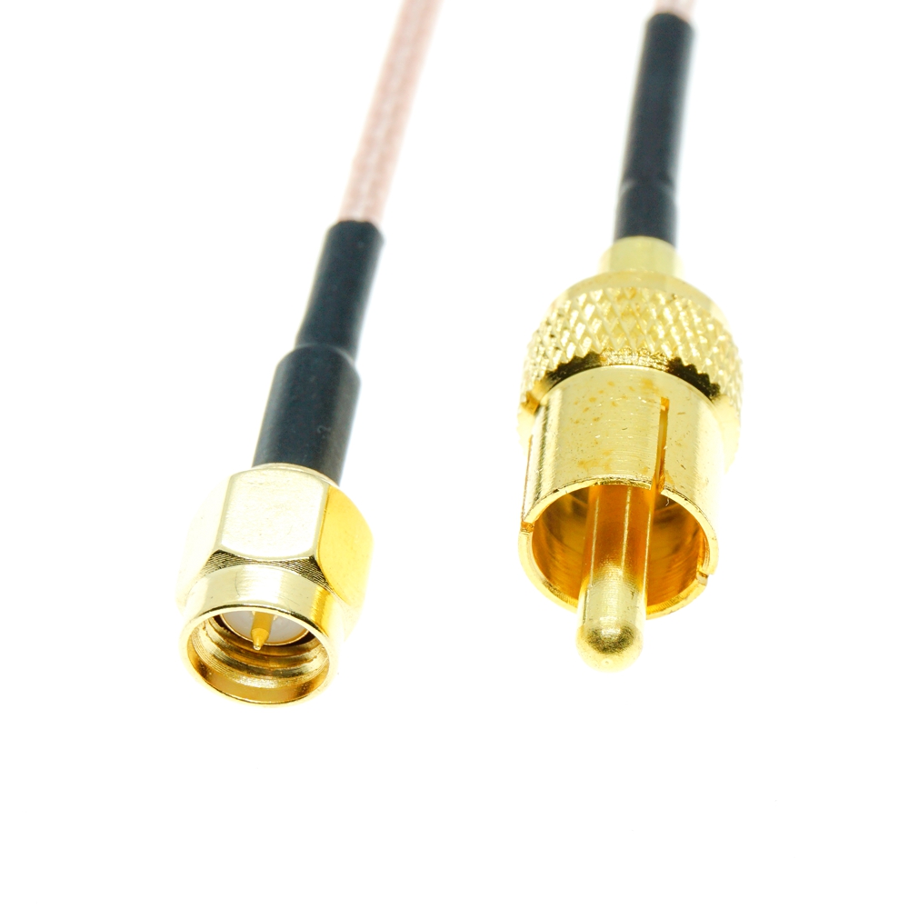 Conector RG316 RCA macho a SMA - Jumper Wire Kit reseña y precio
