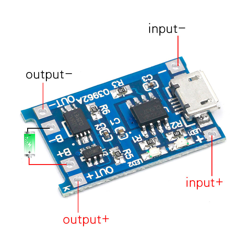 200 piezas de módulo de carga  - Tp4056 Module reseña y precio