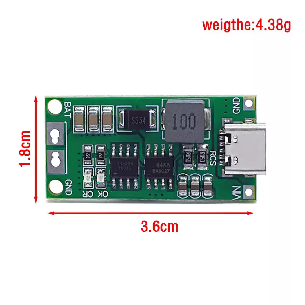 Módulo de Carga para Baterías  - Li Ion Charger Module reseña y precio