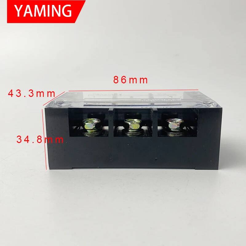 2 unidades TBC-1003 100A 3P 60 - Screw Terminal Block reseña y precio