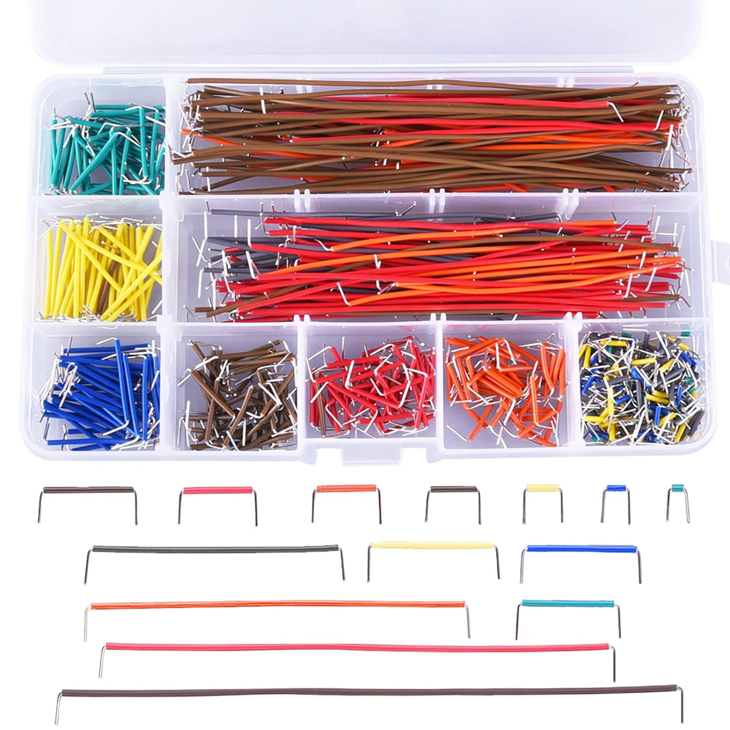 Kit de cables de puente de 14  - Breadboard 400 Point reseña y precio