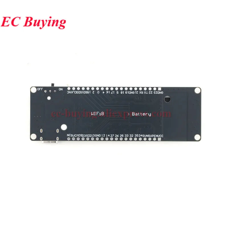 Placa de Desarrollo de Módulo  - Esp32 Battery Holder Lipo reseña y precio