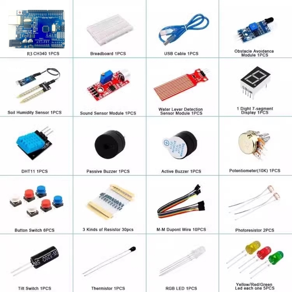 Kit de iniciación de proyecto  - Breadboard 400 Point reseña y precio
