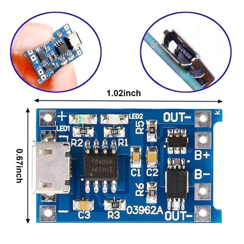 1-20 unidades, módulo de carga - Li Ion Charger Module reseña y precio