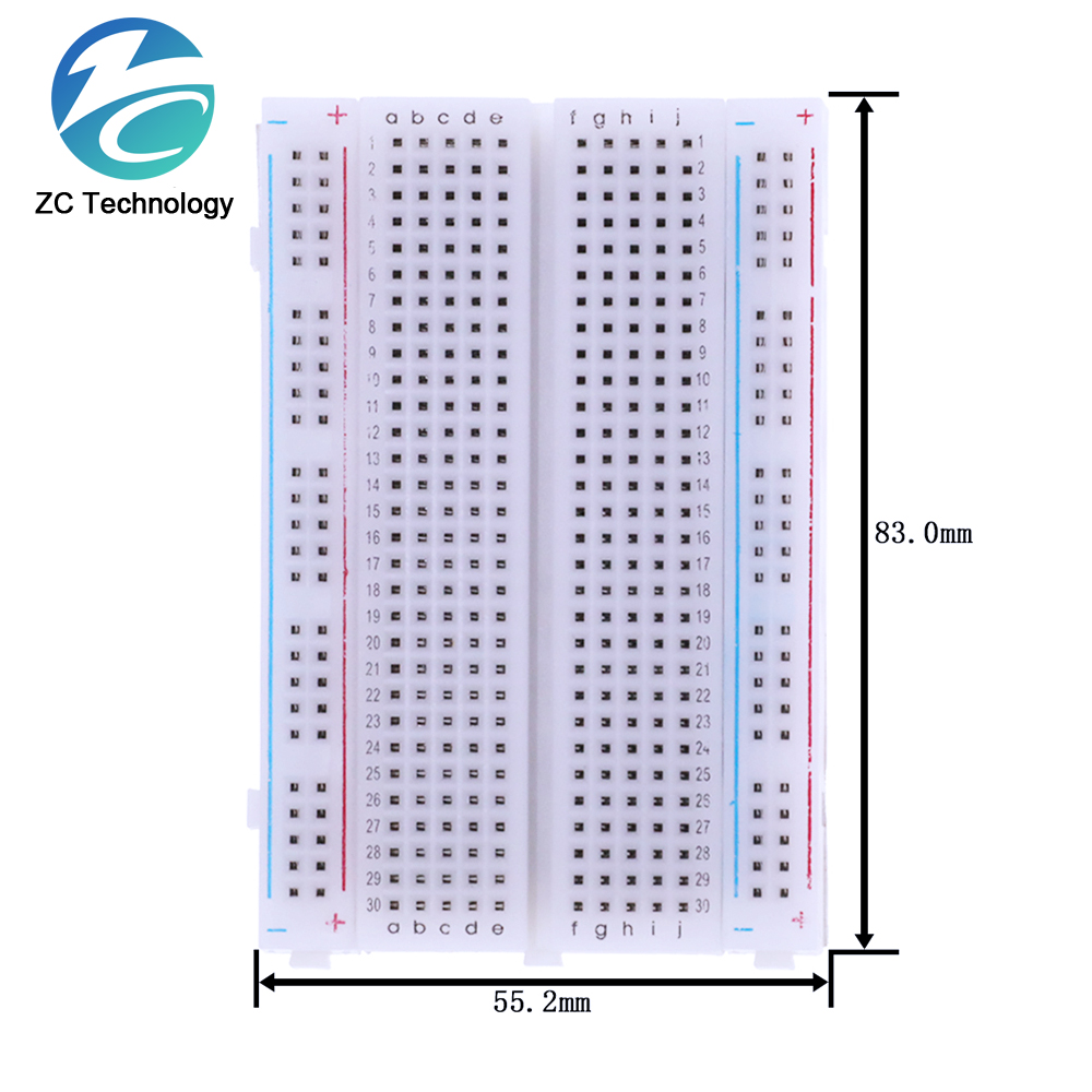 Placa de pruebas PCB sin solda - Breadboard 400 Point reseña y precio