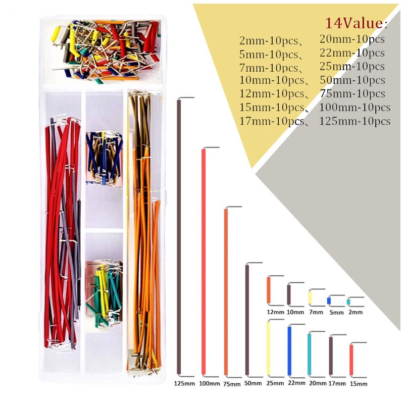 Kit de cables de puente para p - Breadboard 400 Point reseña y precio