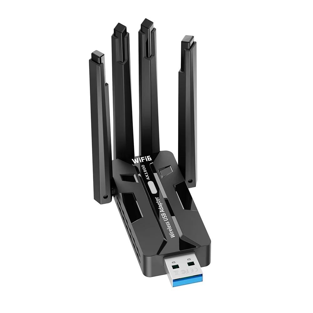 Adaptador USB WiFi 6 de 1800Mb - Antenna 2.4Ghz reseña y precio